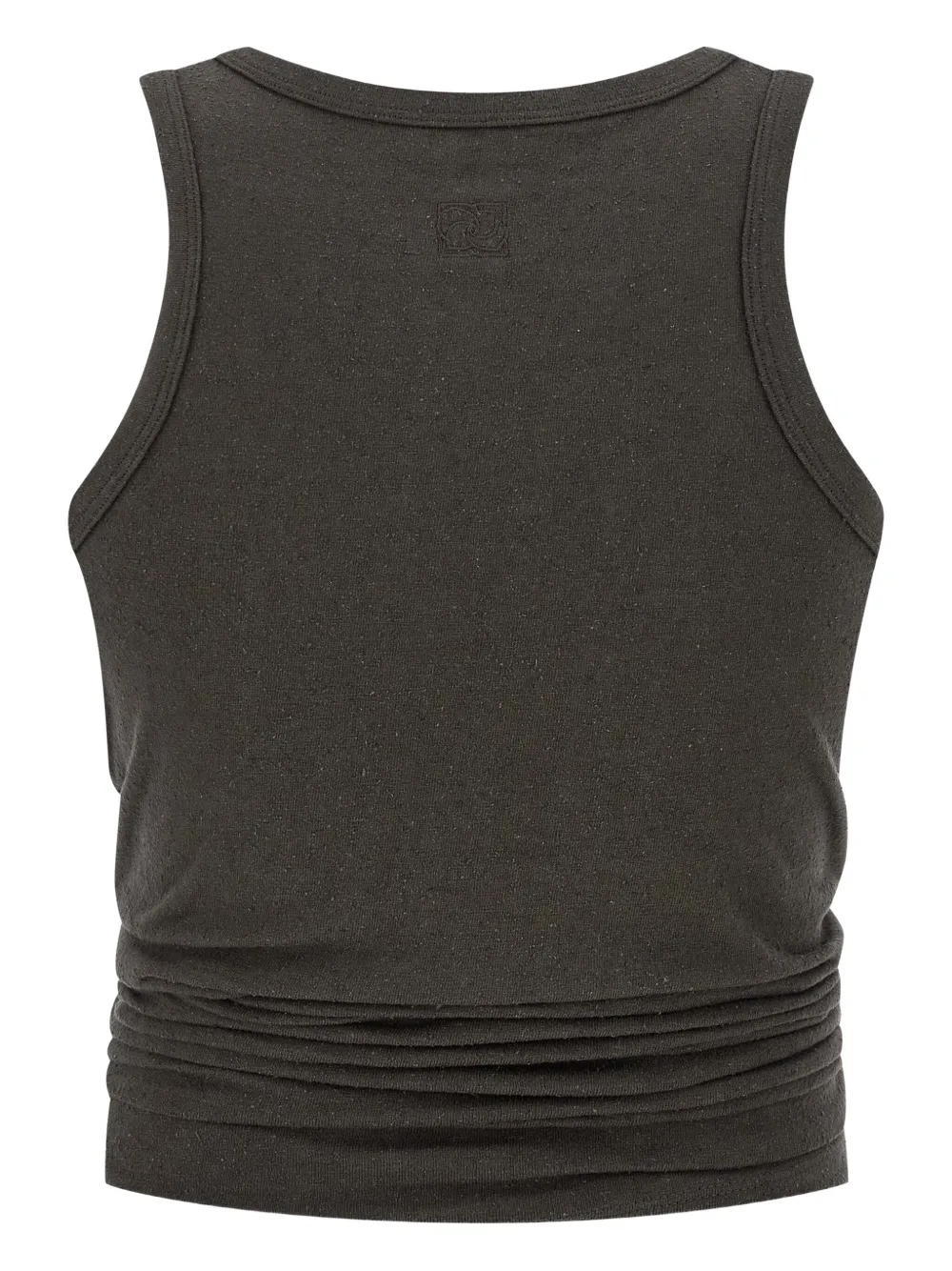 Magda Butrym knot-detail raw-texture tank top | Vests & Tank Tops | Image 2