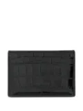TOM FORD crocodile-effect card holder - Black