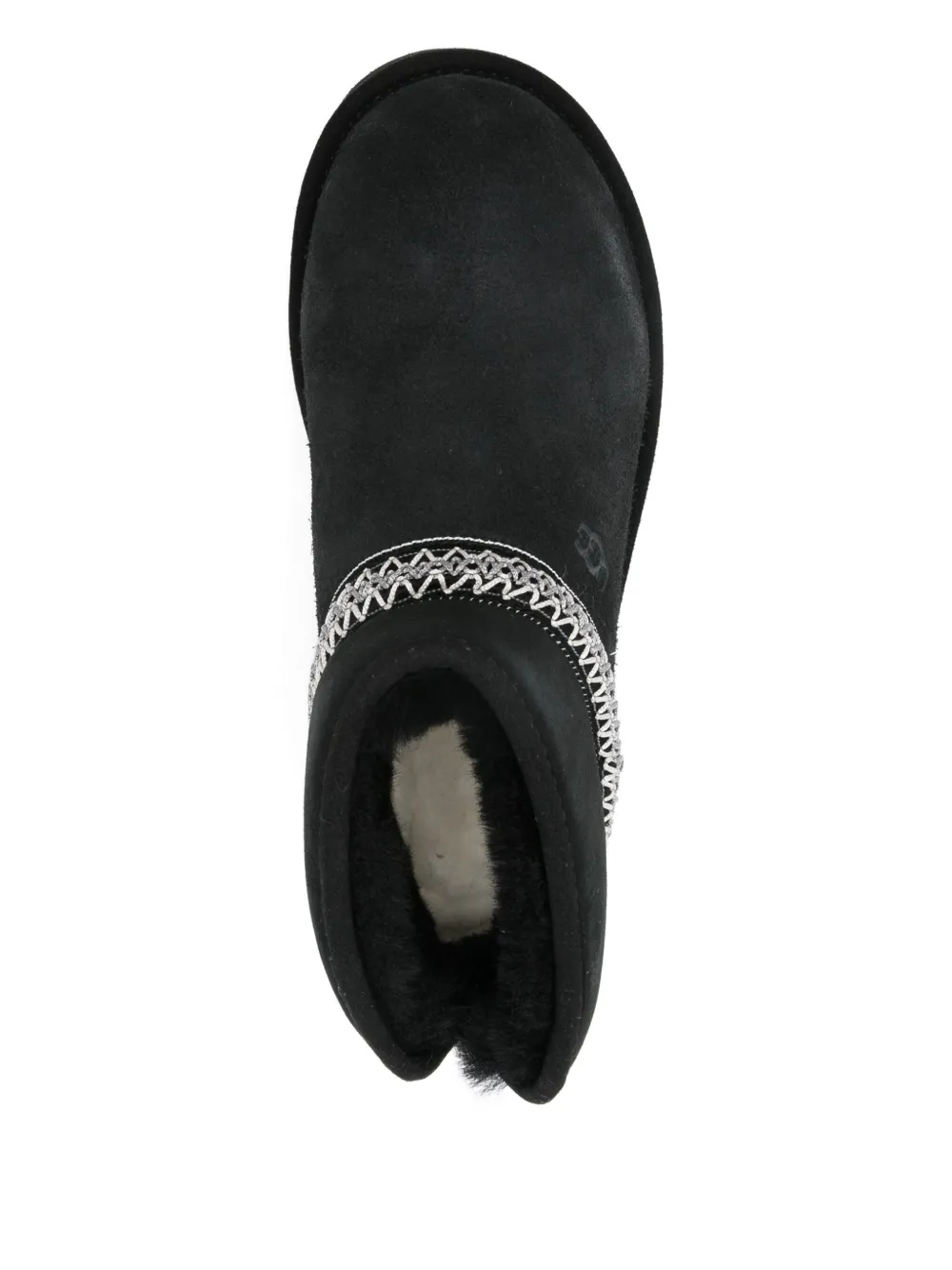 Ugg Classic Mini Crescent Boots In Black