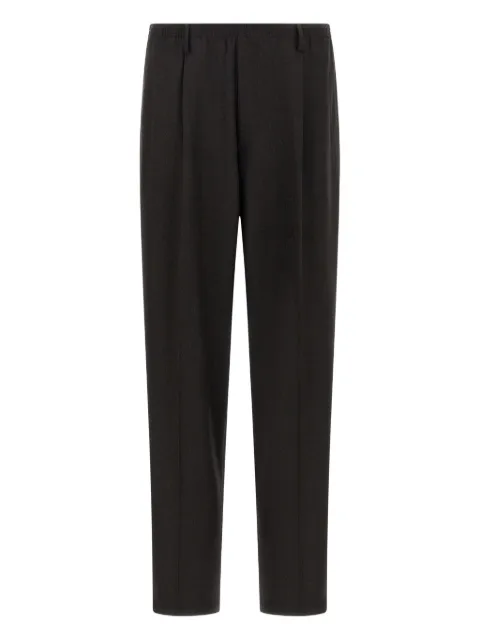 Cellar Door elastic-waistband pleat trousers