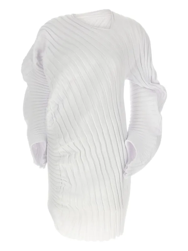 ISSEY MIYAKE イッセイミヤケトップス白リブ Issey Miyake リブトップ | ホワイト | FARFETCH JP