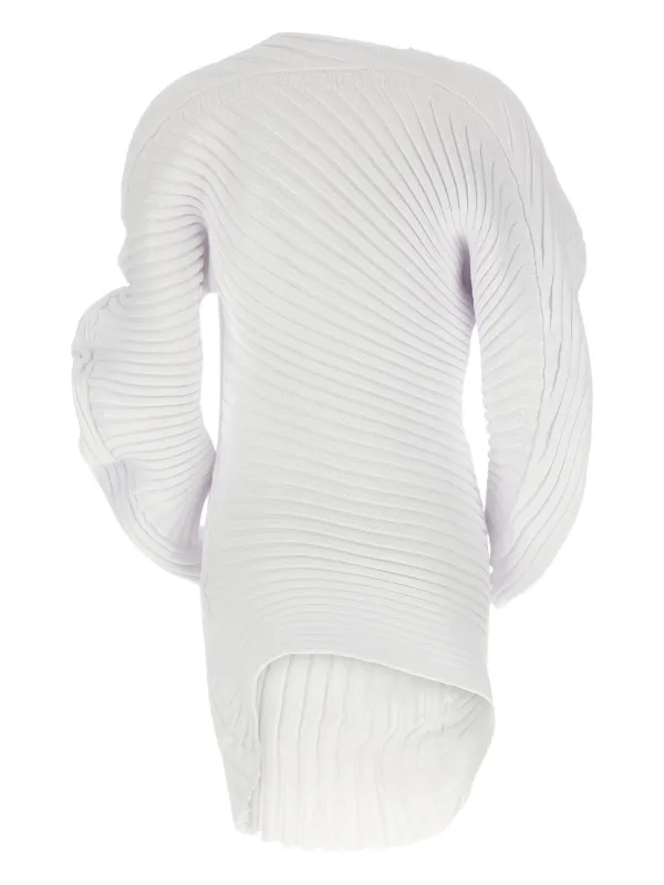 Issey Miyake リブトップ | ホワイト | FARFETCH JP