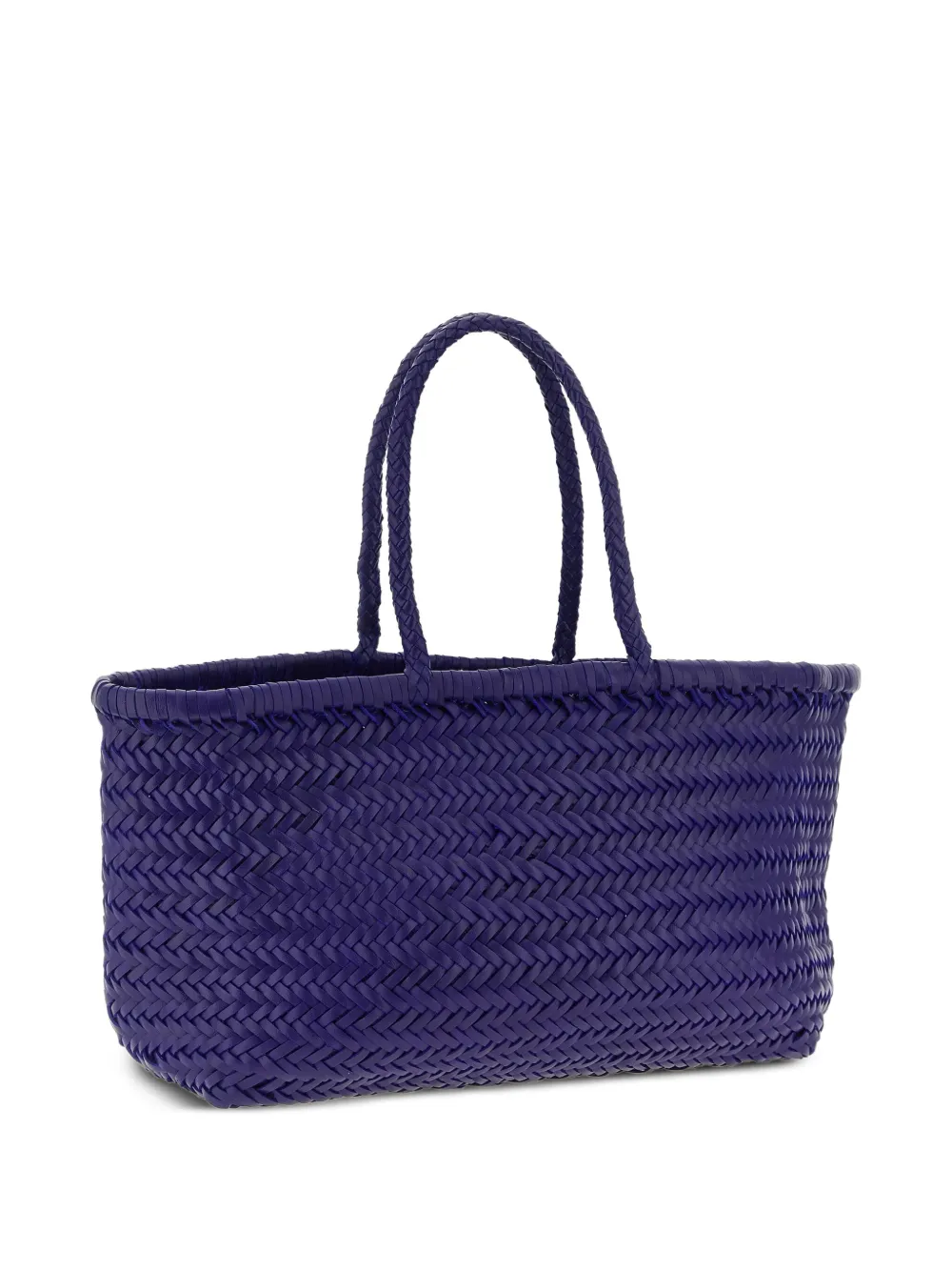 DRAGON DIFFUSION large Bamboo Triple Jump chevron-weave shoulder bag | Image 2