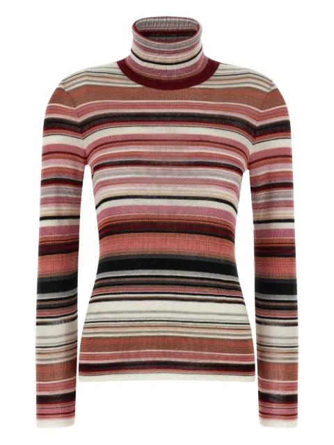 Missoni striped-turtleneck sweater