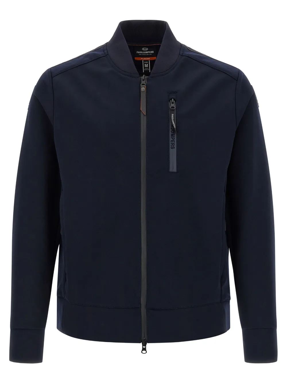 Parajumpers Mckay Zip-front Logo-patch Jacket In Blue