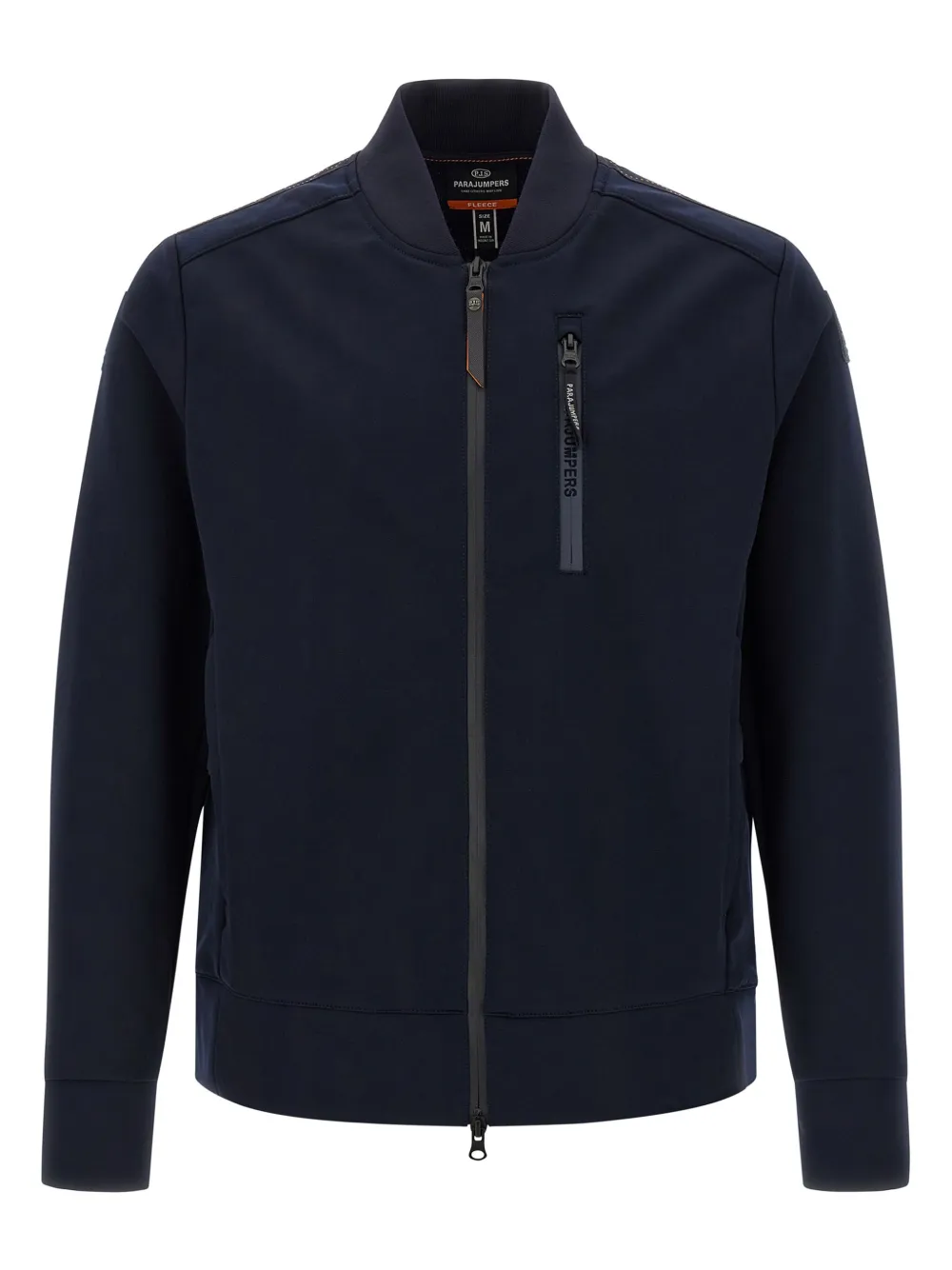 Parajumpers Mckay zip-front logo-patch jacket | Blue | Image 1
