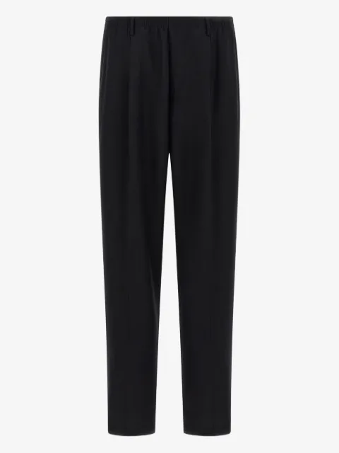 Cellar Door elastic-waistband pleat trousers