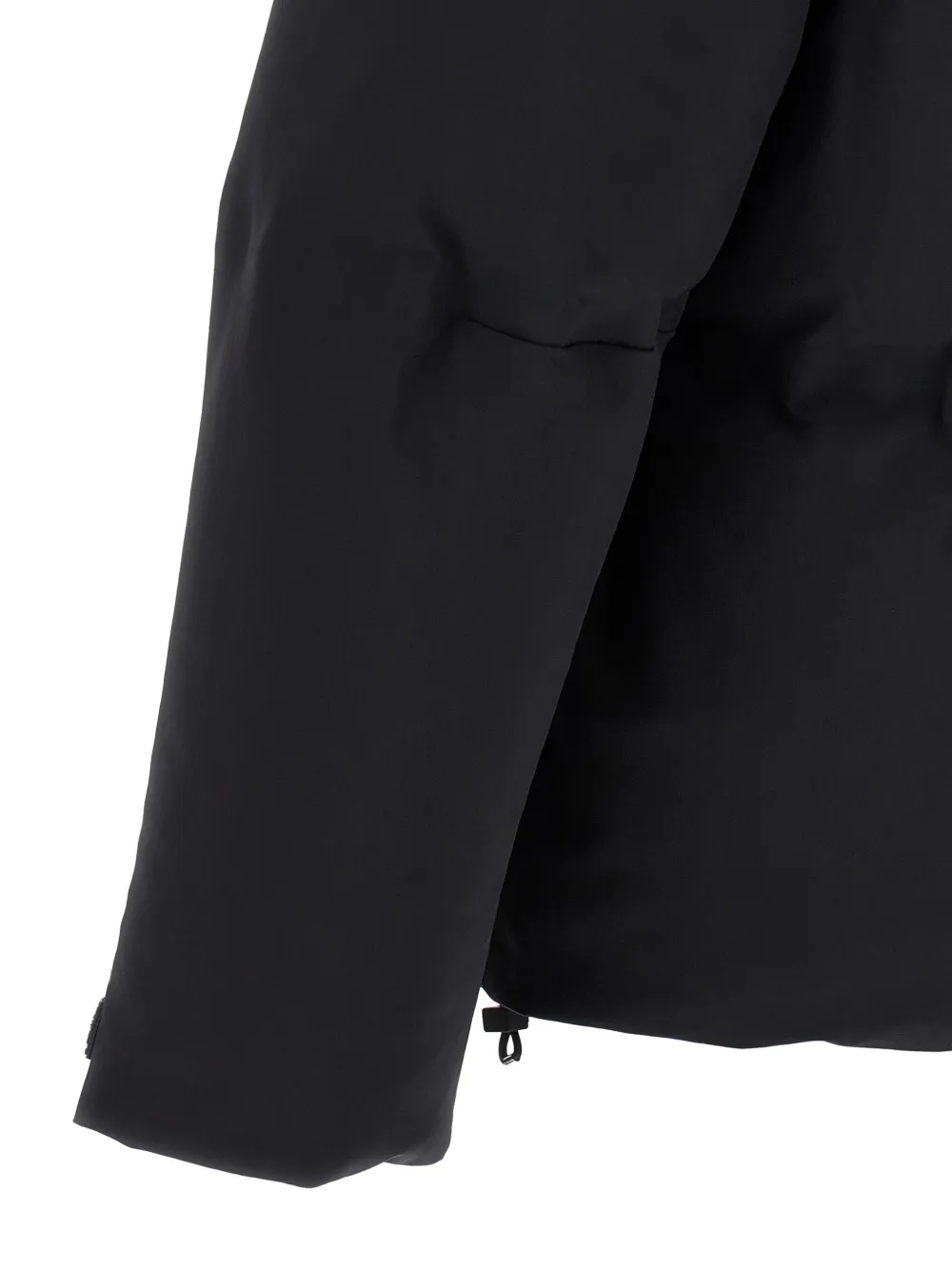 Herno Insulated Jackets With High Collar And Pockets In Black