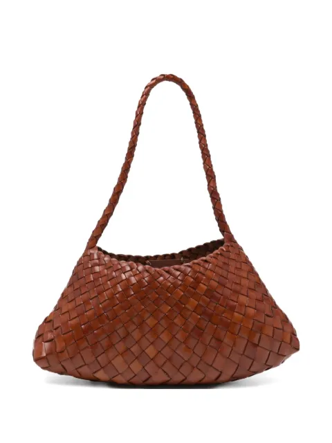DRAGON DIFFUSION Rosanna woven-leather shoulder bag