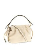FENDI small Mamma Baguette leather handbag - Neutrals