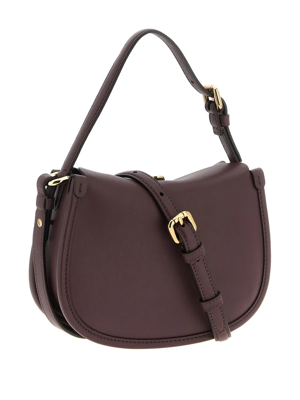 ETRO small Pony leather shoulder bag - Rood