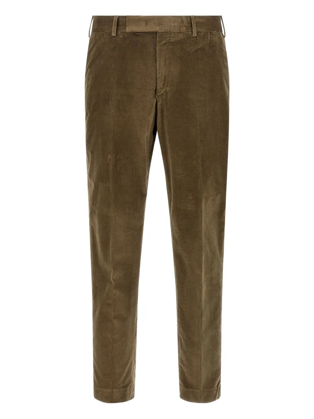 PT Torino elastic-waistband corduroy trousers | Green | Image 1