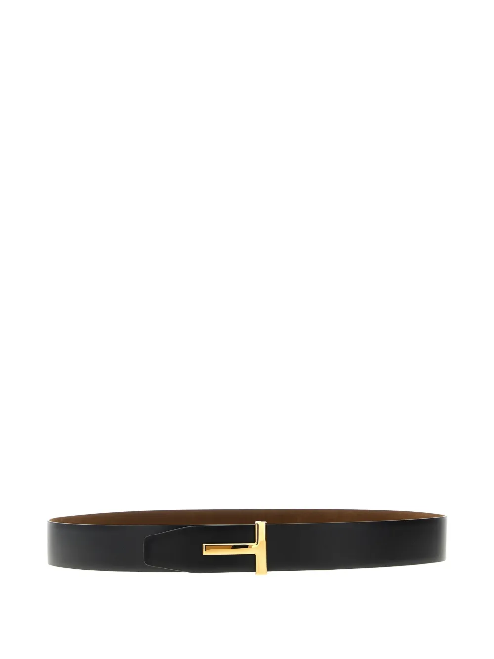 TOM FORD T-buckle reversible belt - Bruin