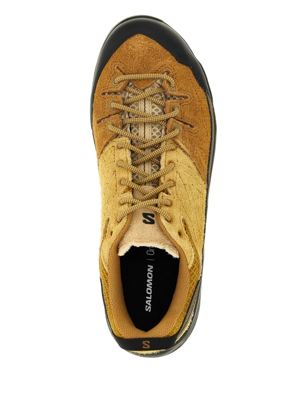 Salomon Suède mesh sneakers Beige