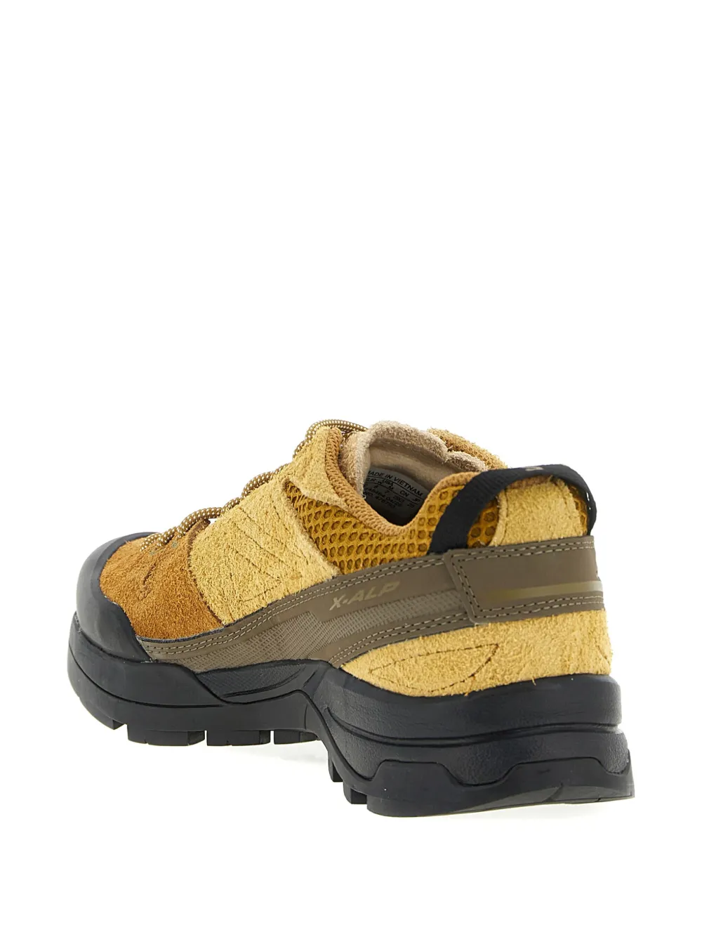 Salomon Suède mesh sneakers Beige