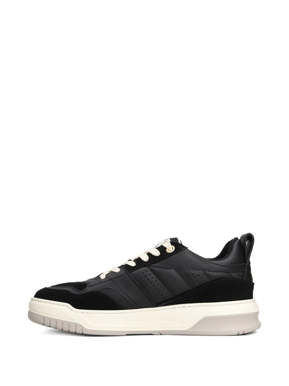 Stkn Skater-u Leather Sneakers In Black