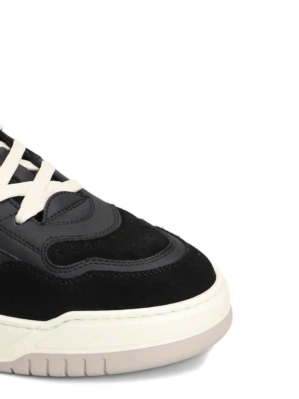 Stkn Skater-u Leather Sneakers In Black