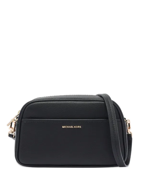 Michael Kors logo-detail zip-closure Cross Body Bag Black FARFETCH PH