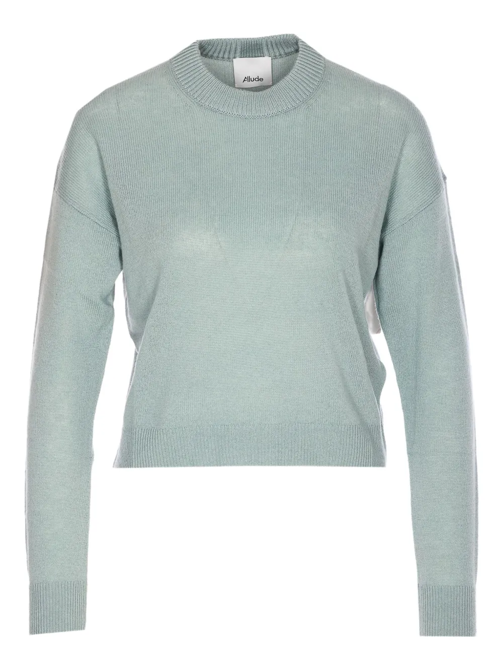 Allude Crew-neck Sweater In Blue