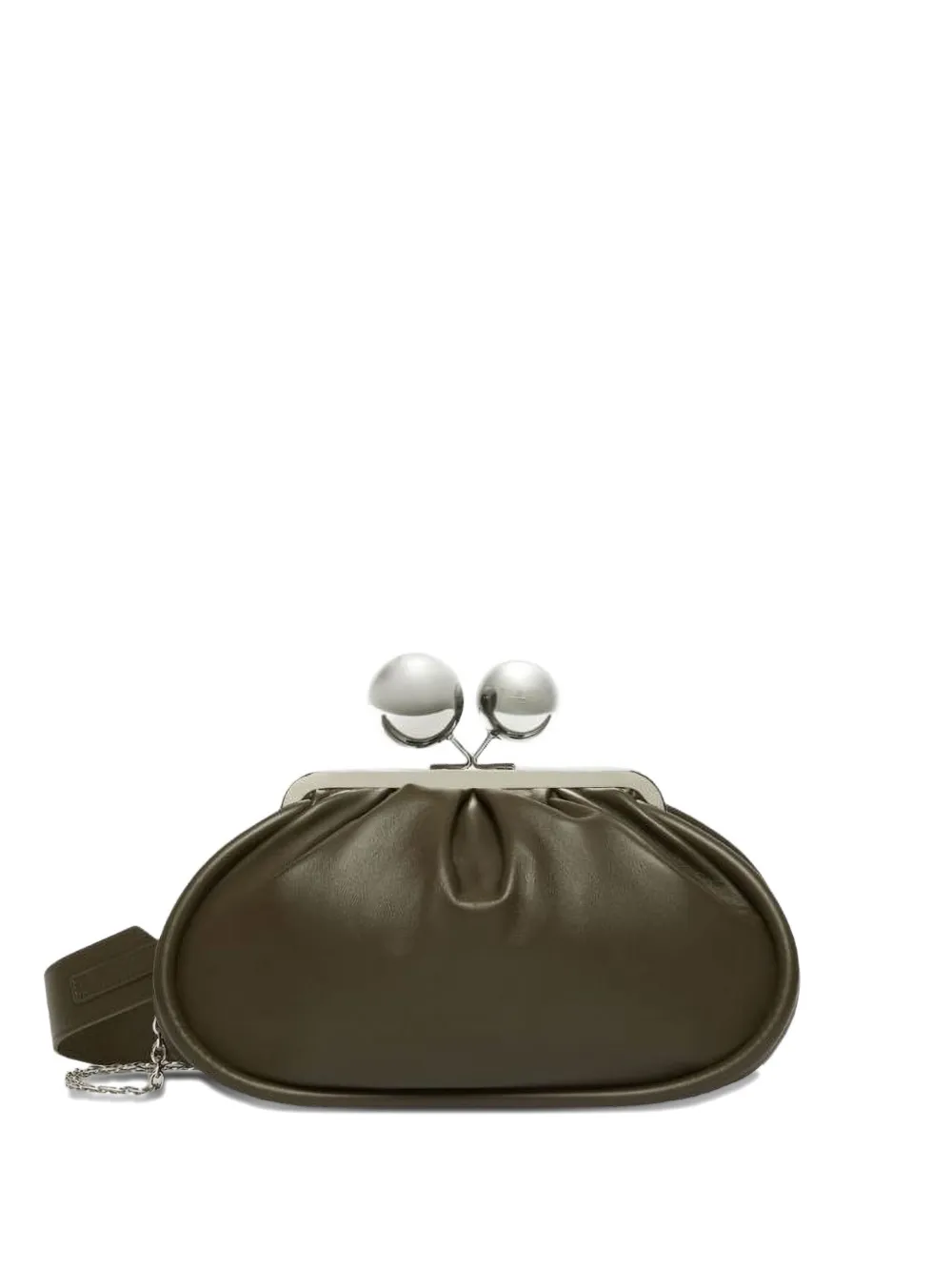 Weekend Max Mara Medium Pasticcino Shoulder Bag In Green