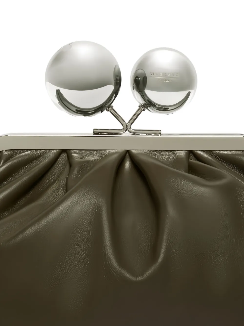 Weekend Max Mara Medium Pasticcino Shoulder Bag In Green
