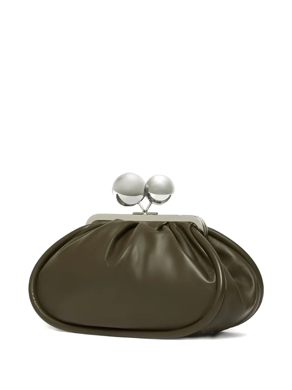 Weekend Max Mara Medium Pasticcino Shoulder Bag In Green
