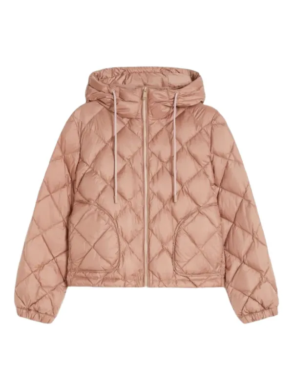 美品　希少　マックスマーラ　コーデュロイ　キルティング　ダッフル　フード　ベルト 美品 希少 マックスマーラ コーデュロイ キルティング ダッフル フード