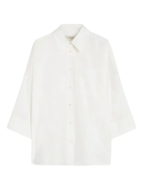 Weekend Max Mara pocket three-quarter sleeve shirt