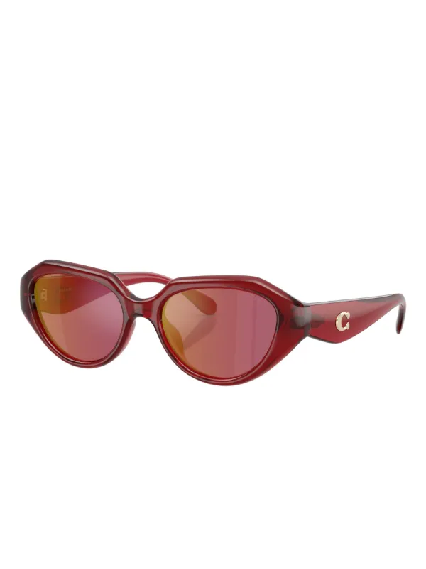 Coach cat-eye Sunglasses | Red | FARFETCH display picture 1