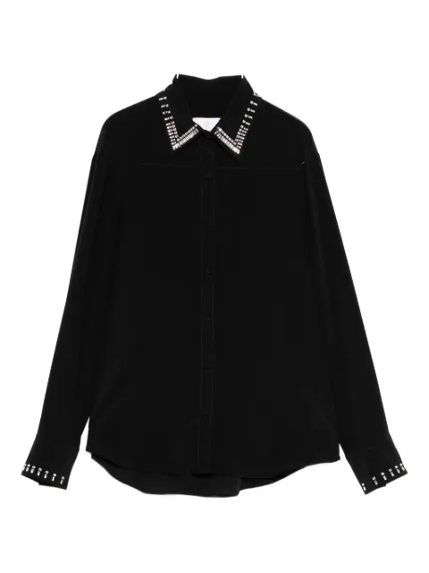 TRAME AUREE embellished long-sleeve shirt
