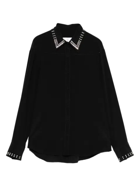 TRAME AUREE embellished long-sleeve shirt