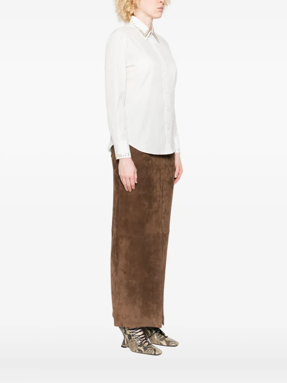 Trame Auree Cotton Shirt In White
