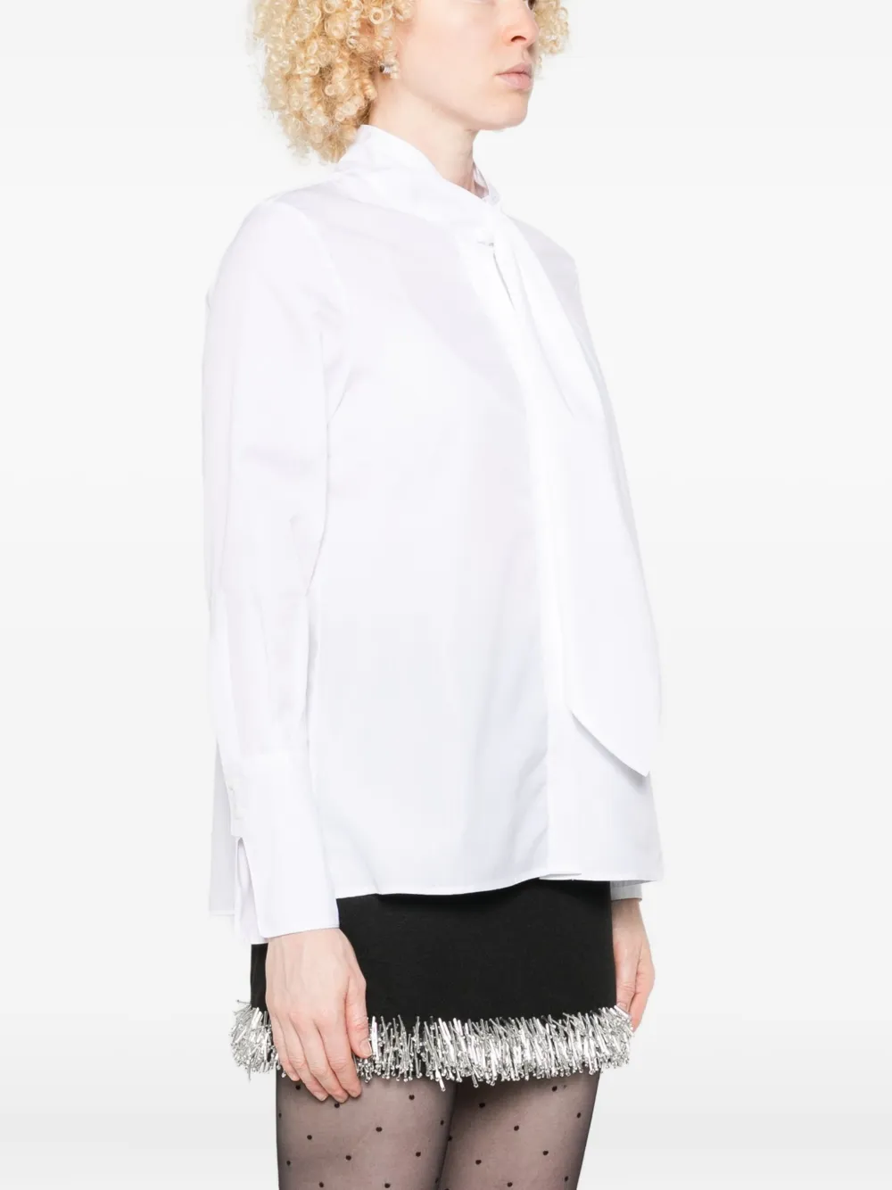 Trame Auree Cotton Shirt In White