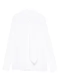 TRAME AUREE tie-neck blouse - White
