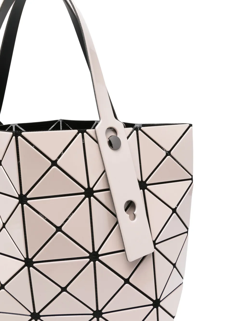 Bao Issey Miyake Lucent shopper met geometrisch patroon Beige
