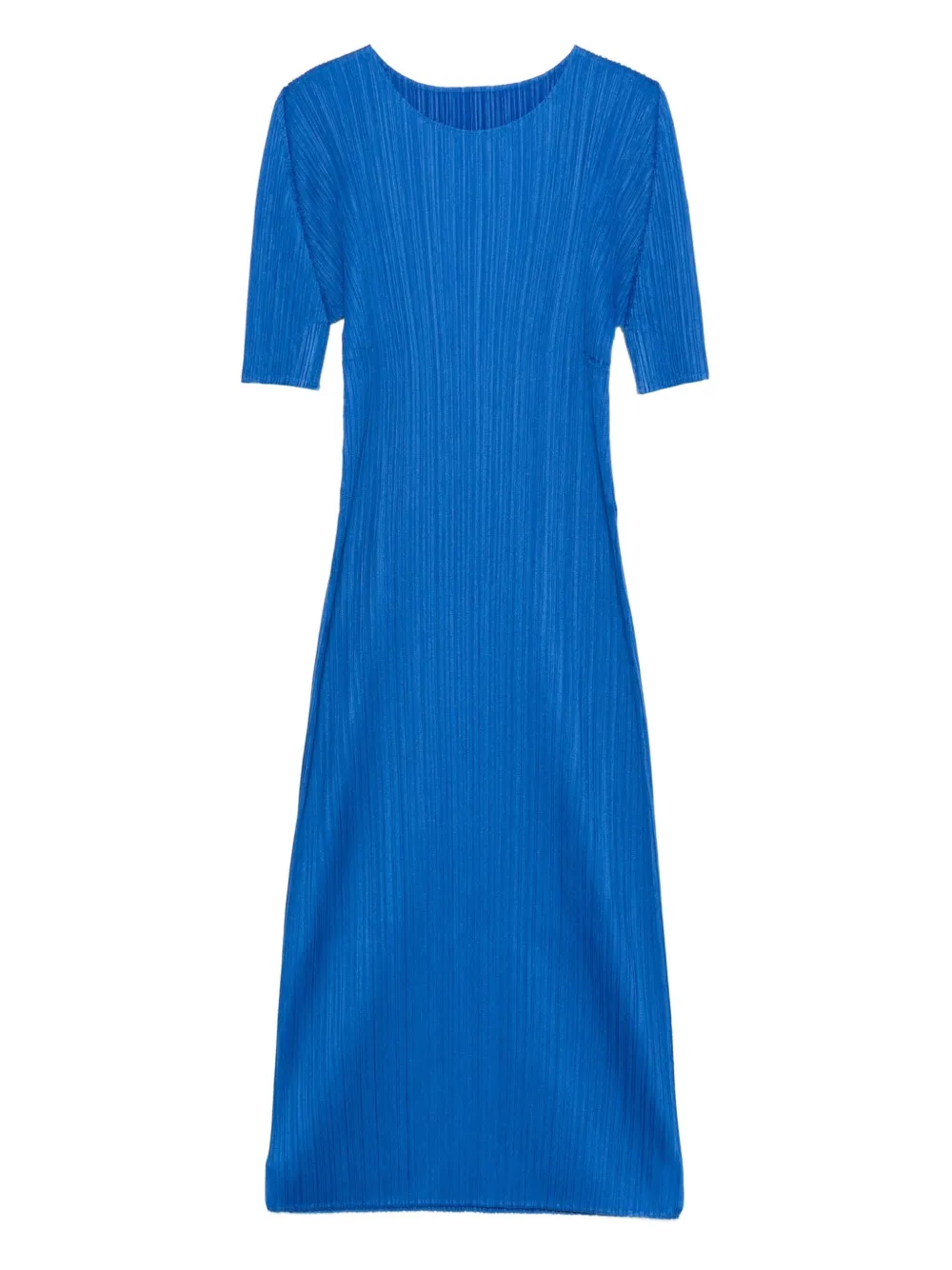 Pleats Please Issey Miyake Monthly Colour : August pleated midi dress | Blue | Image 1