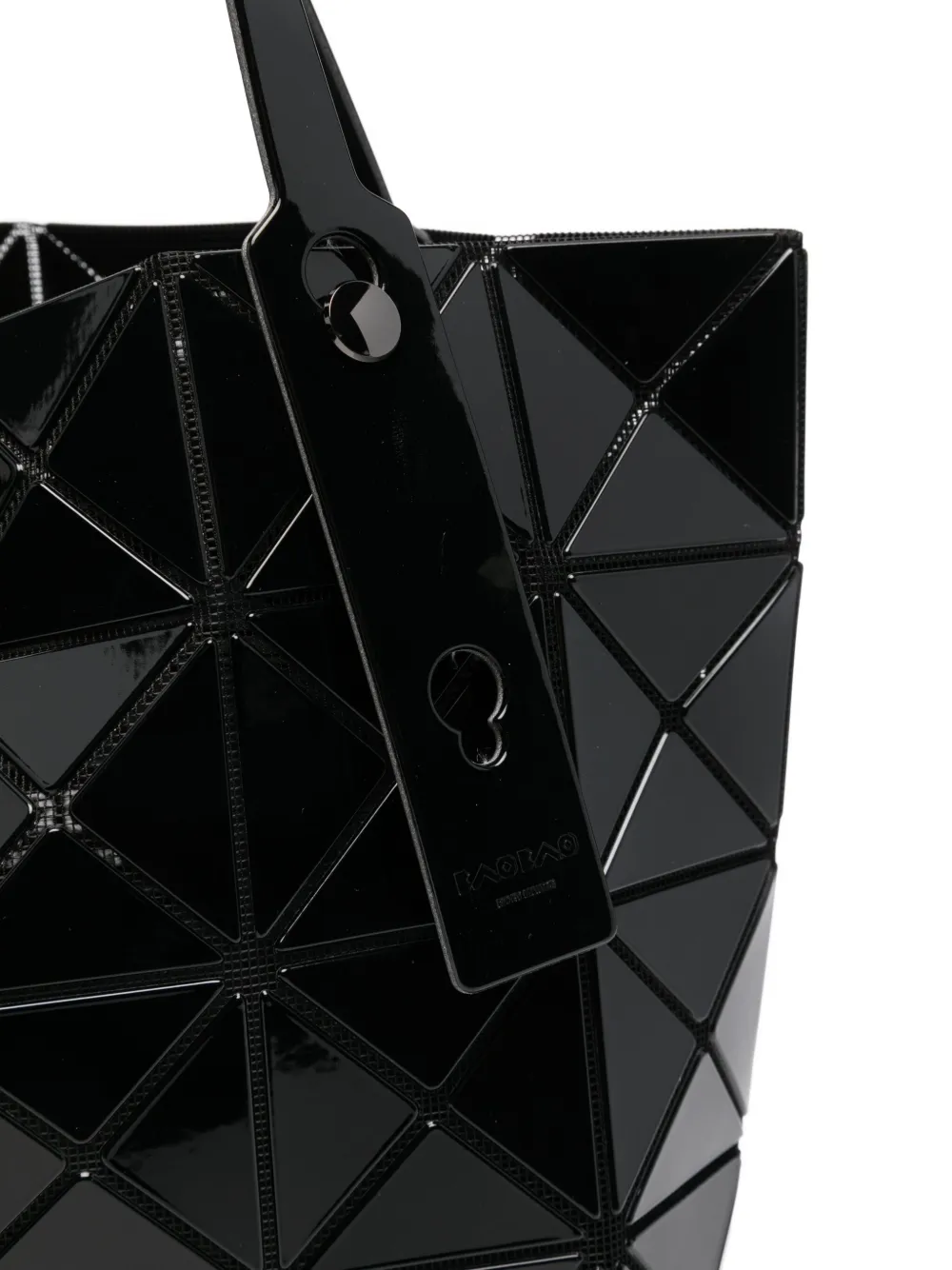 Bao Bao Issey Miyake Lucent Geometric-pattern Tote Bag In Black