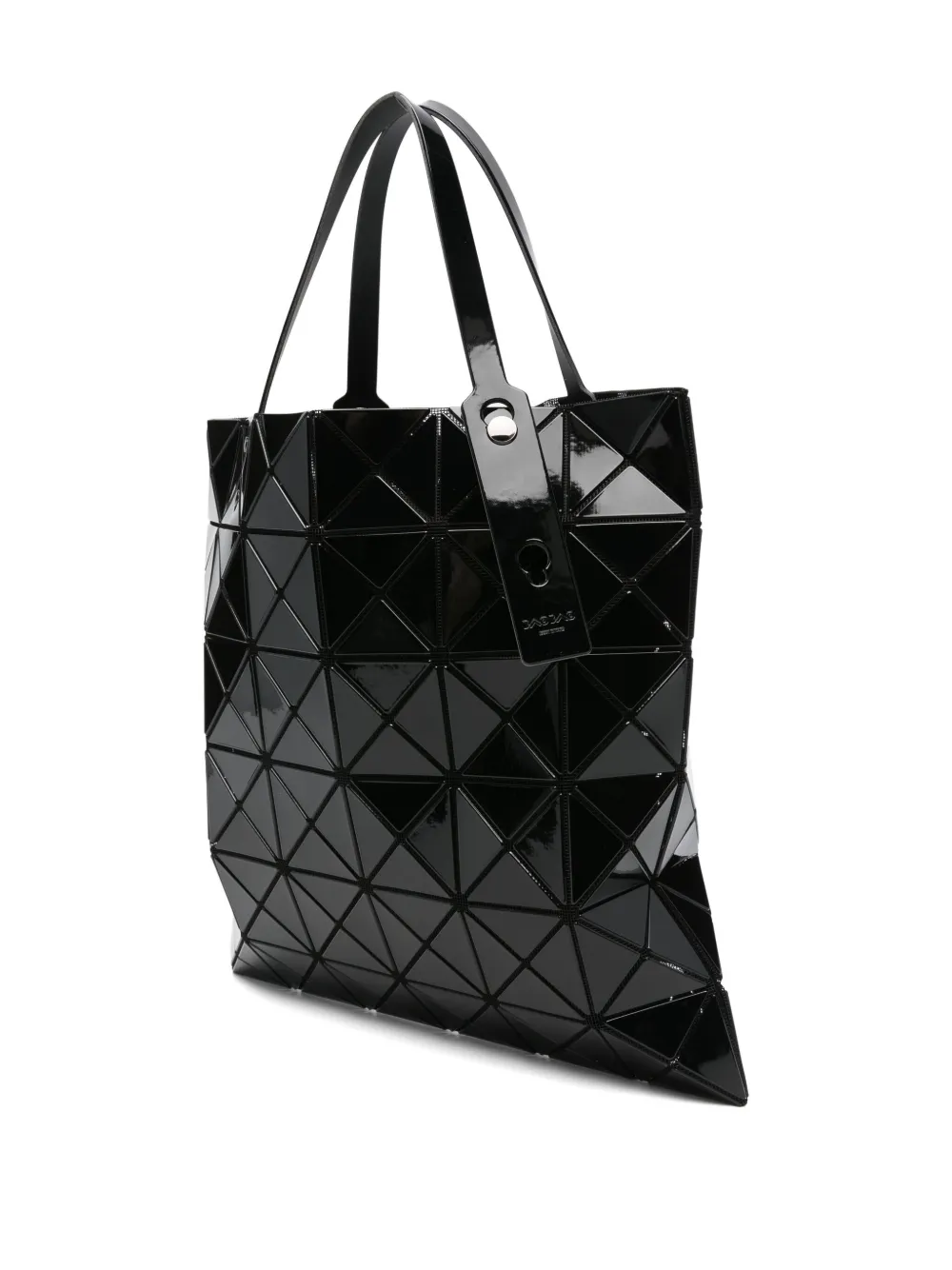 Bao Bao Issey Miyake Lucent Geometric-pattern Tote Bag In Black