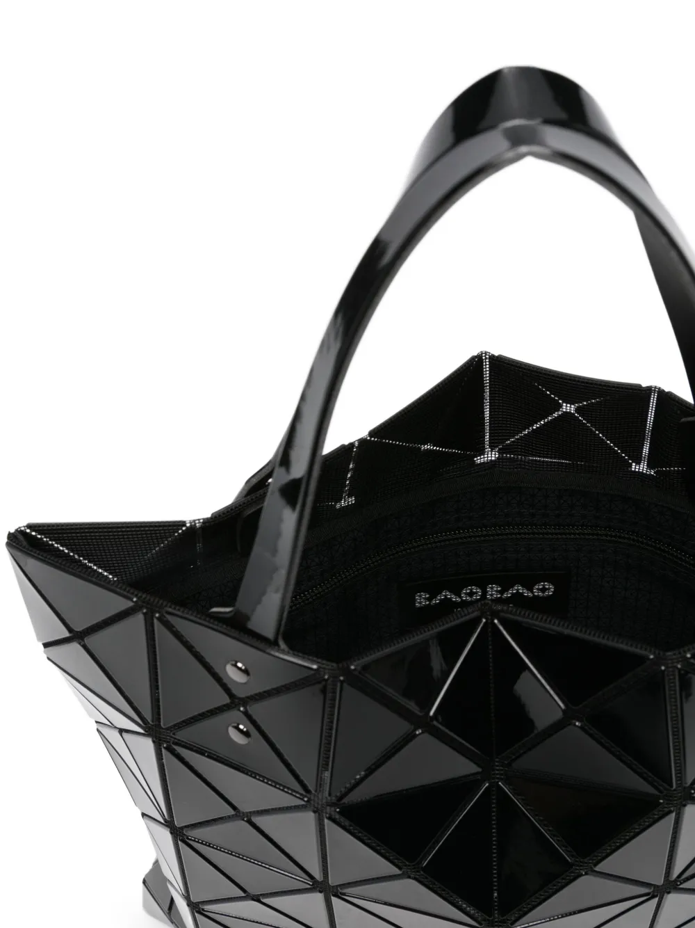 Bao Bao Issey Miyake Lucent Geometric-pattern Tote Bag In Black