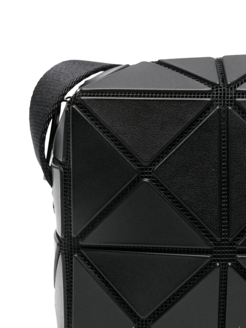 Bao Bao Issey Miyake Geometric-pattern Shoulder Bag In Black