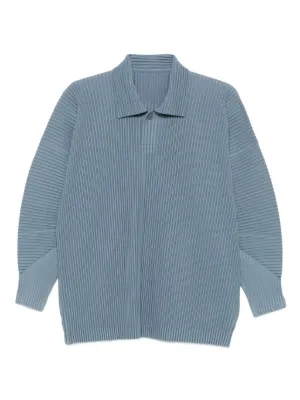 HOMME PLISSÉ ISSEY MIYAKE ポロシャツ　長袖　size3 HOMME PLISSE ISSEY MIYAKE(イッセイミヤケオムプリッセ) 23SS