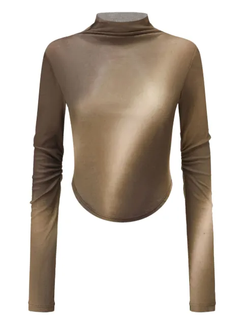 OUDE WAAG ombre high-neck top