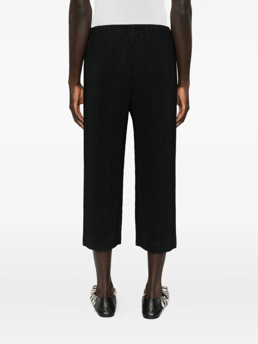 Issey Miyake Homme Plissé  Basics Trousers Clothing In Black