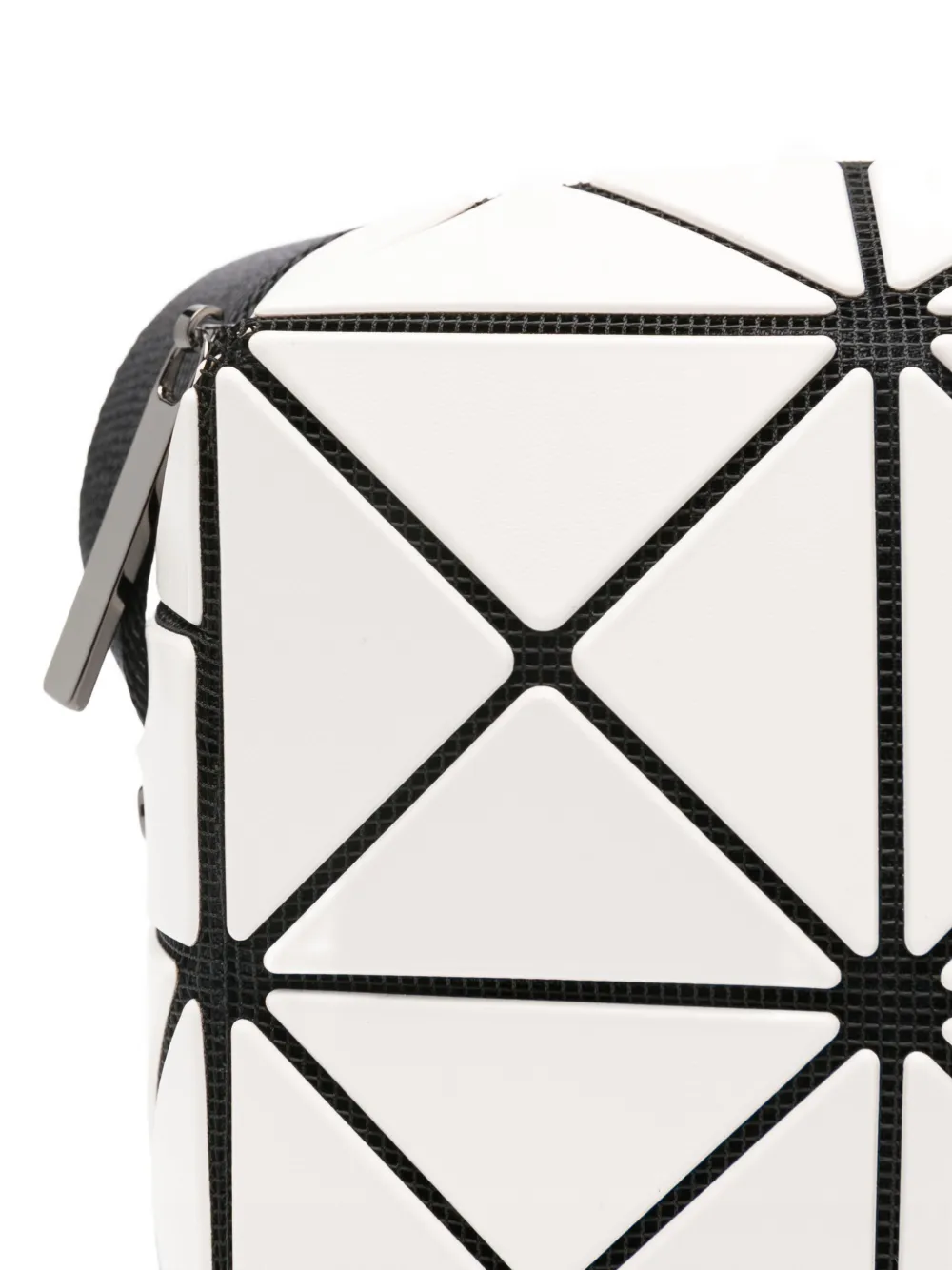 Bao Bao Issey Miyake Geometric-pattern Shoulder Bag In White