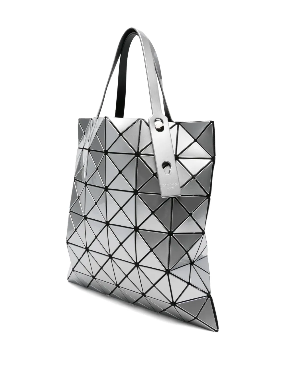 Bao Bao Issey Miyake Lucent Geometric-pattern Tote Bag In Gray
