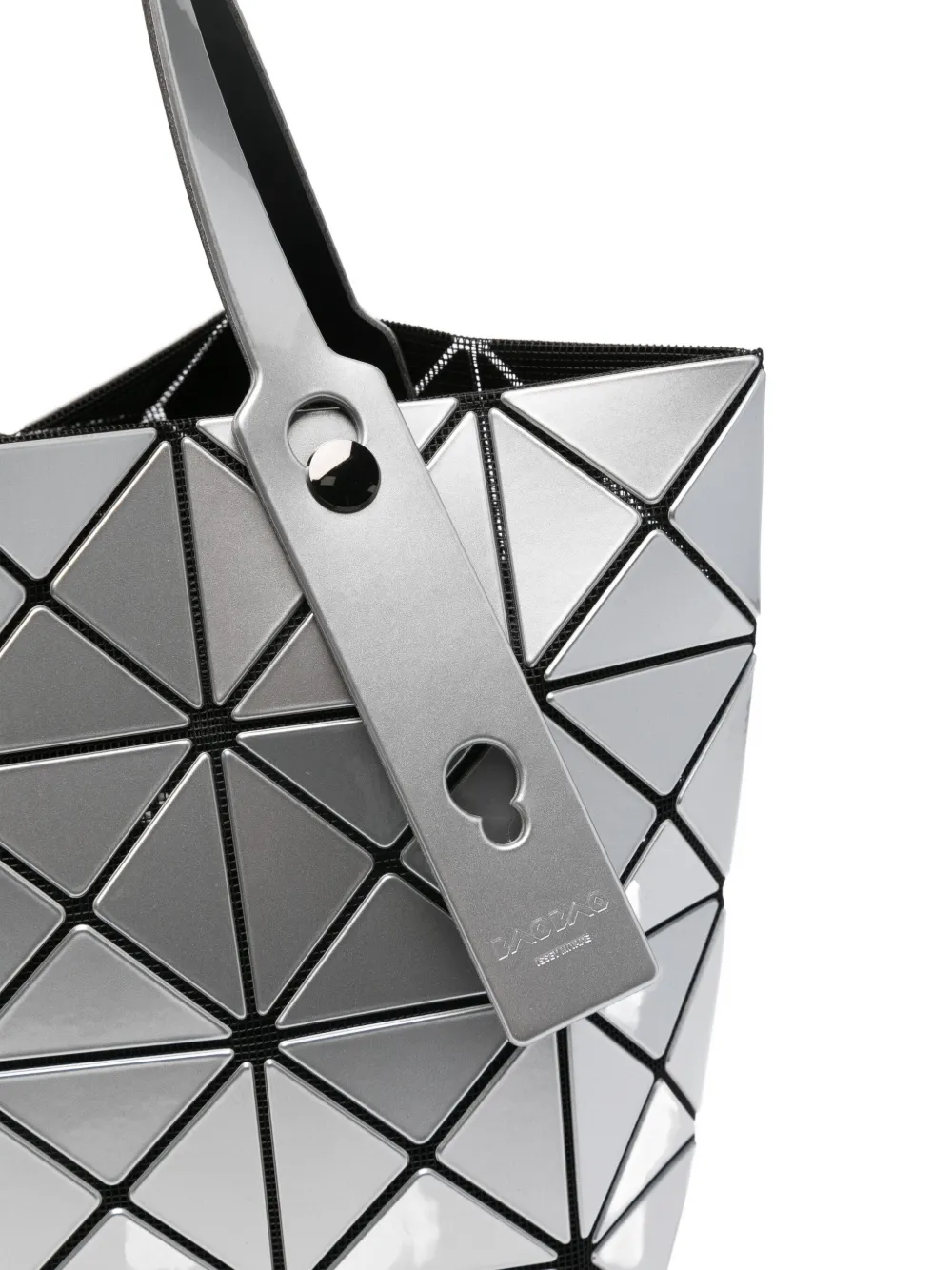 Bao Bao Issey Miyake Lucent Geometric-pattern Tote Bag In Gray