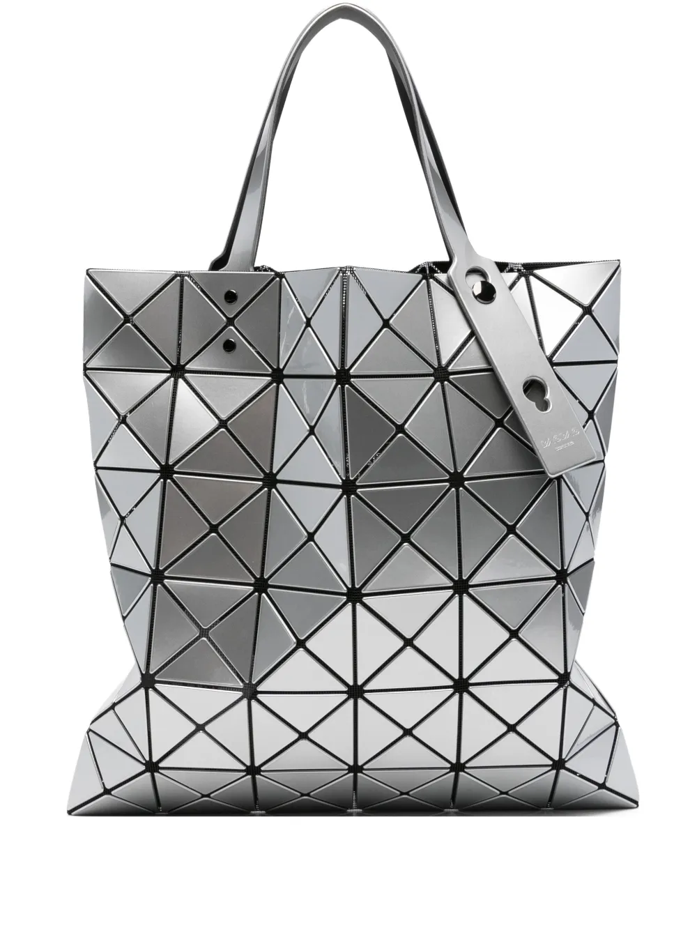 Bao Bao Issey Miyake Lucent geometric-pattern tote bag | Grey | Image 1