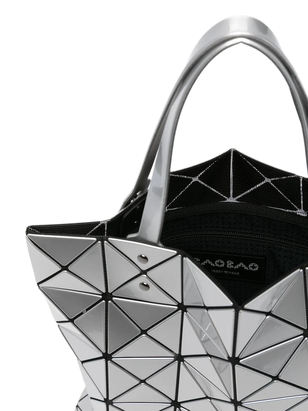 Bao Issey Miyake Lucent shopper met geometrisch patroon Grijs