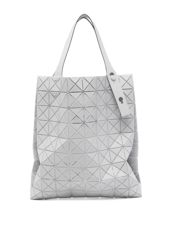 BAOBAO ISSEY MIYAKE シルバー バッグ t30【極美品】 イッセイミヤケ バオバオ シルバー ハンドバッグ トート