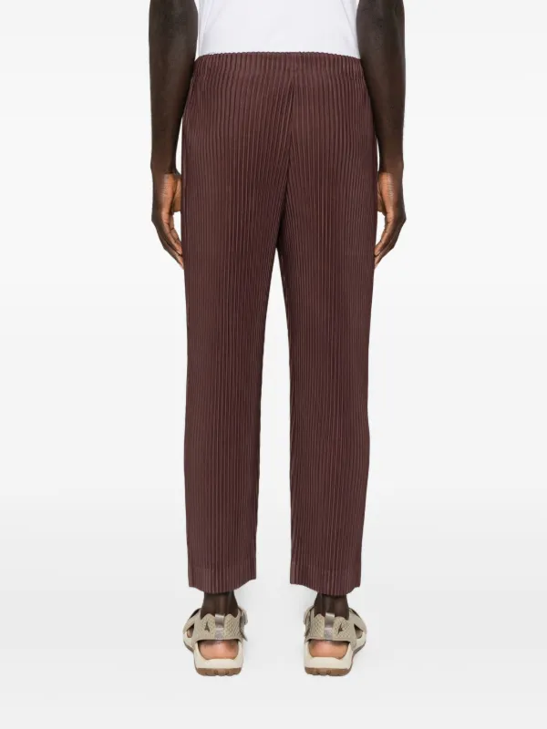 HOMME PLISSE ISSEY MIYAKE プリーツクロップドパンツ HOMME PLISSE ISSEY MIYAKE/オム プリッセ イッセイ ミヤケ